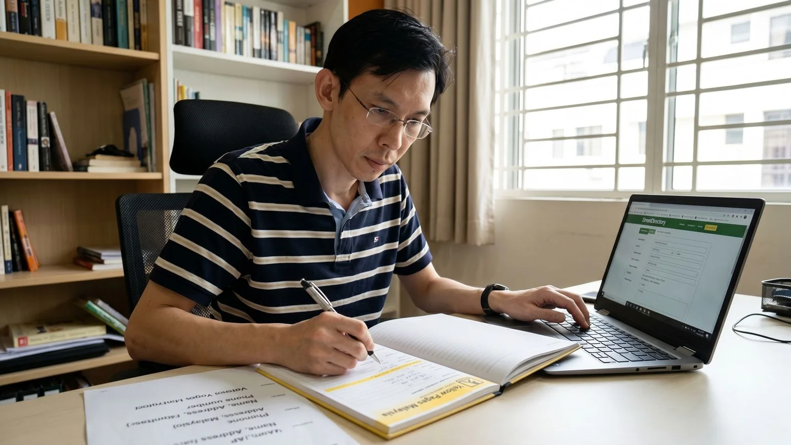 Malaysian local citation landscape — Yellow Pages, StreetDirectory, Foursquare, Bing Places, and industry directories