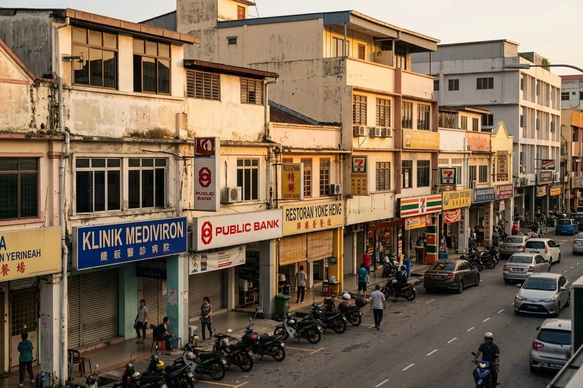 Penang Penang commercial district where Adam SEO delivers local SEO to Malaysian SMEs